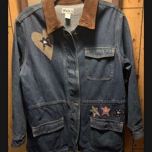 Haiks Women’s Jean jacket Size XL Dark wash access